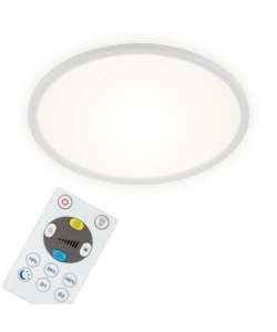 Plafoniera a led slim- led cct bianco - d. 42 cm